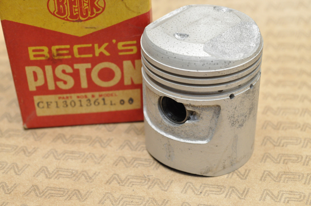 NOS Honda S65 1.00 Oversize Piston with Pin 13105-035-000