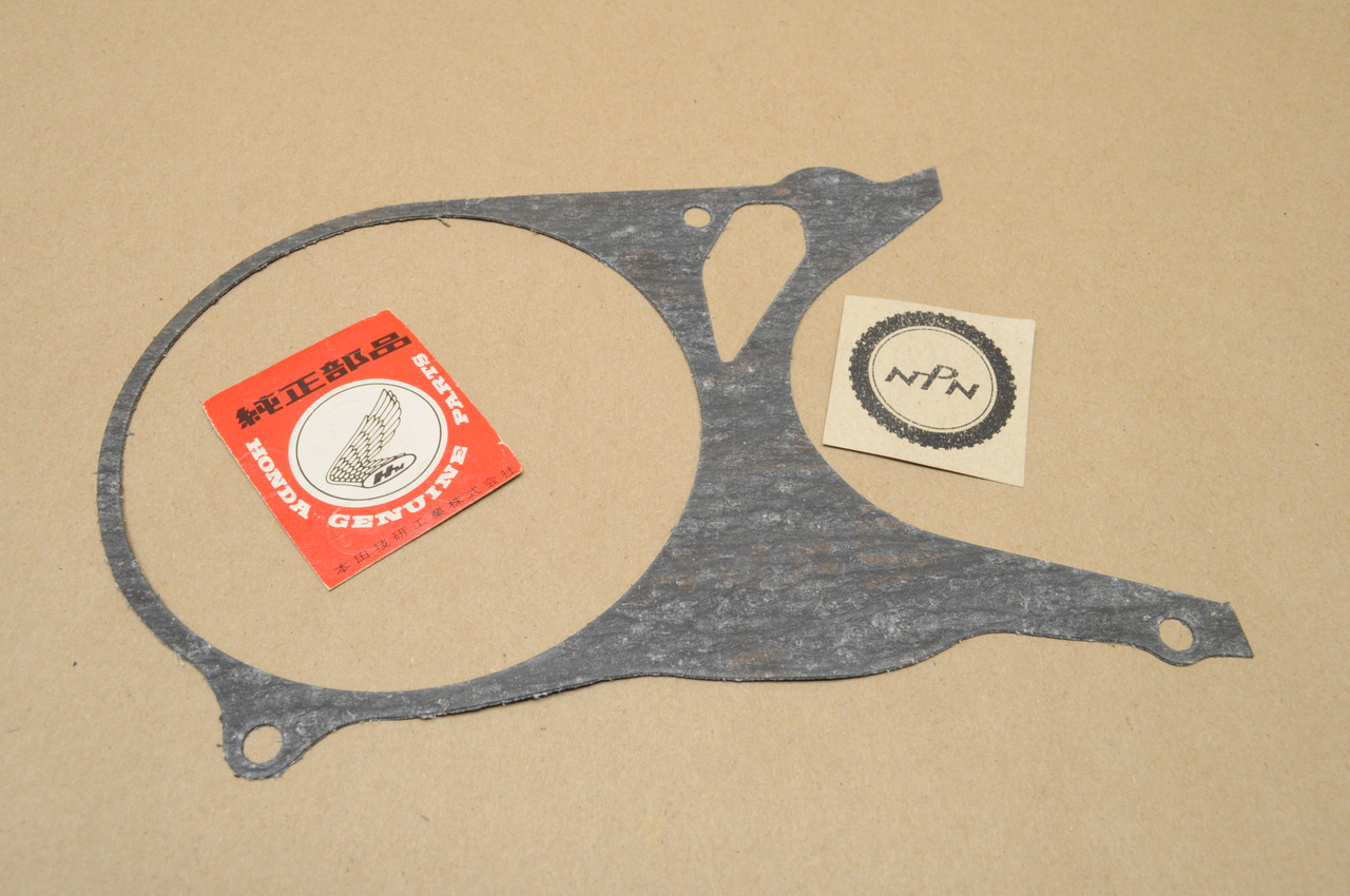 NOS Honda ATC70 K0-K1 Left Crankcase Cover Gasket 11401-041-000