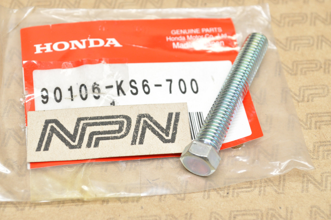 NOS Honda CBR900 RR CR125 R CR250 R CR500 R RC51 XR650 Hex Bolt 90106-KS6-700