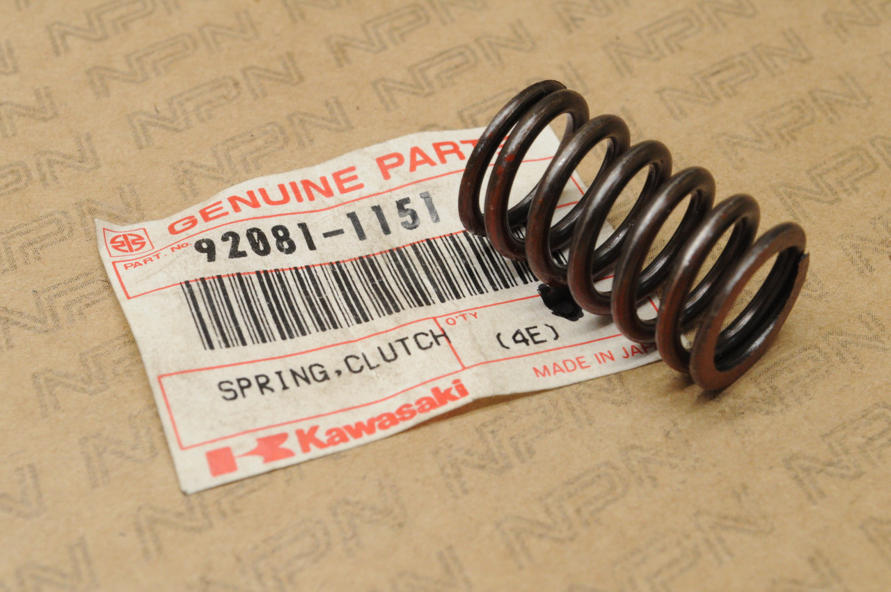 NOS Kawasaki EX305 KDX420 KDX450 KXF250 KX420 Clutch Spring 92081-1151