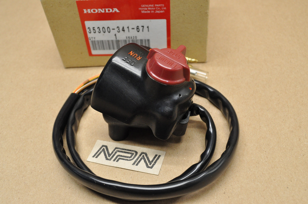 NOS Honda CB550 CB750 K3-K4 Handlebar Start Run Kill Light Switch 35300-341-671