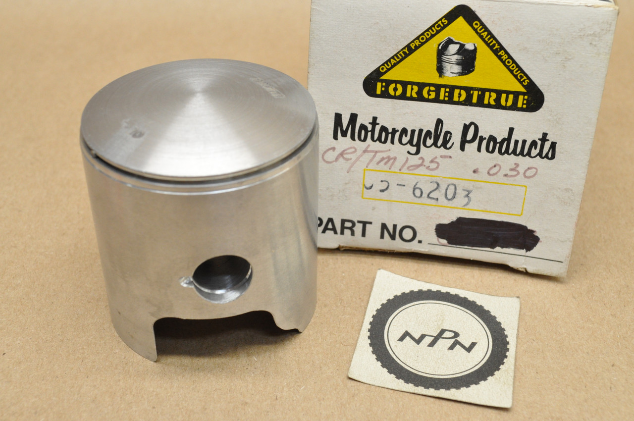 NOS Honda CR125 MT125 Forged True 1.00 Oversize (.030) 57mm Piston 01-0033 