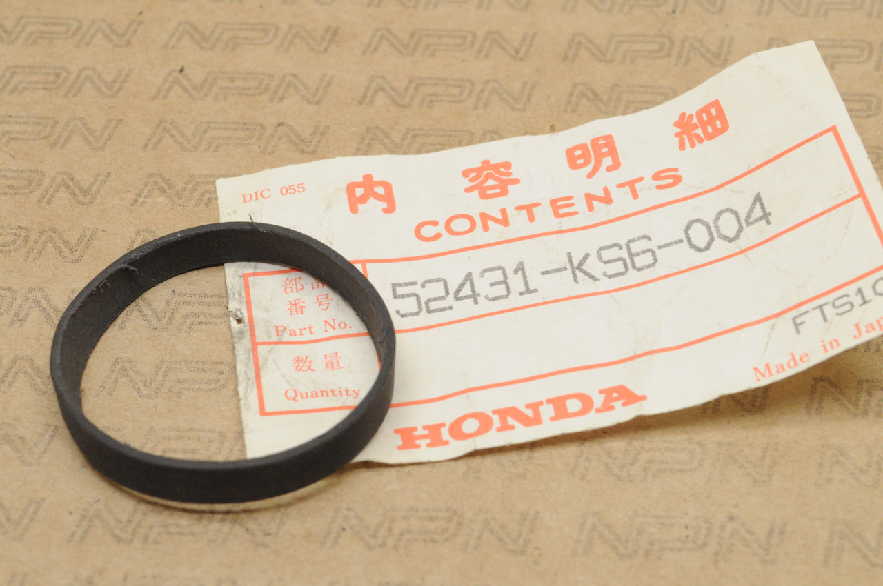 NOS Honda CR125 R XR250 R Shock Absorber Piston Ring 52431-KS6-004