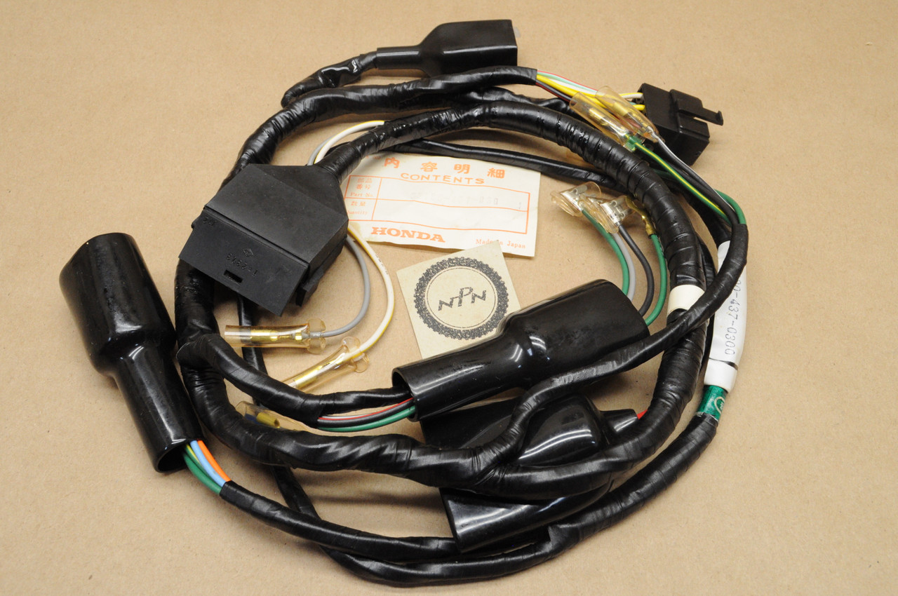 NOS Honda XL125 S XL185 S Wire Wiring Harness 32100-437-030 - NOS Parts NOW