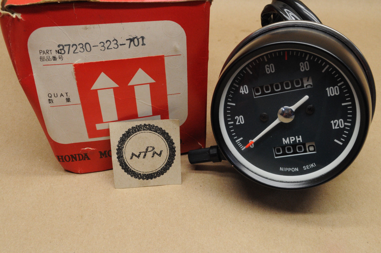 NOS Honda CB500 K1 Speedometer Assembly 37230-323-701