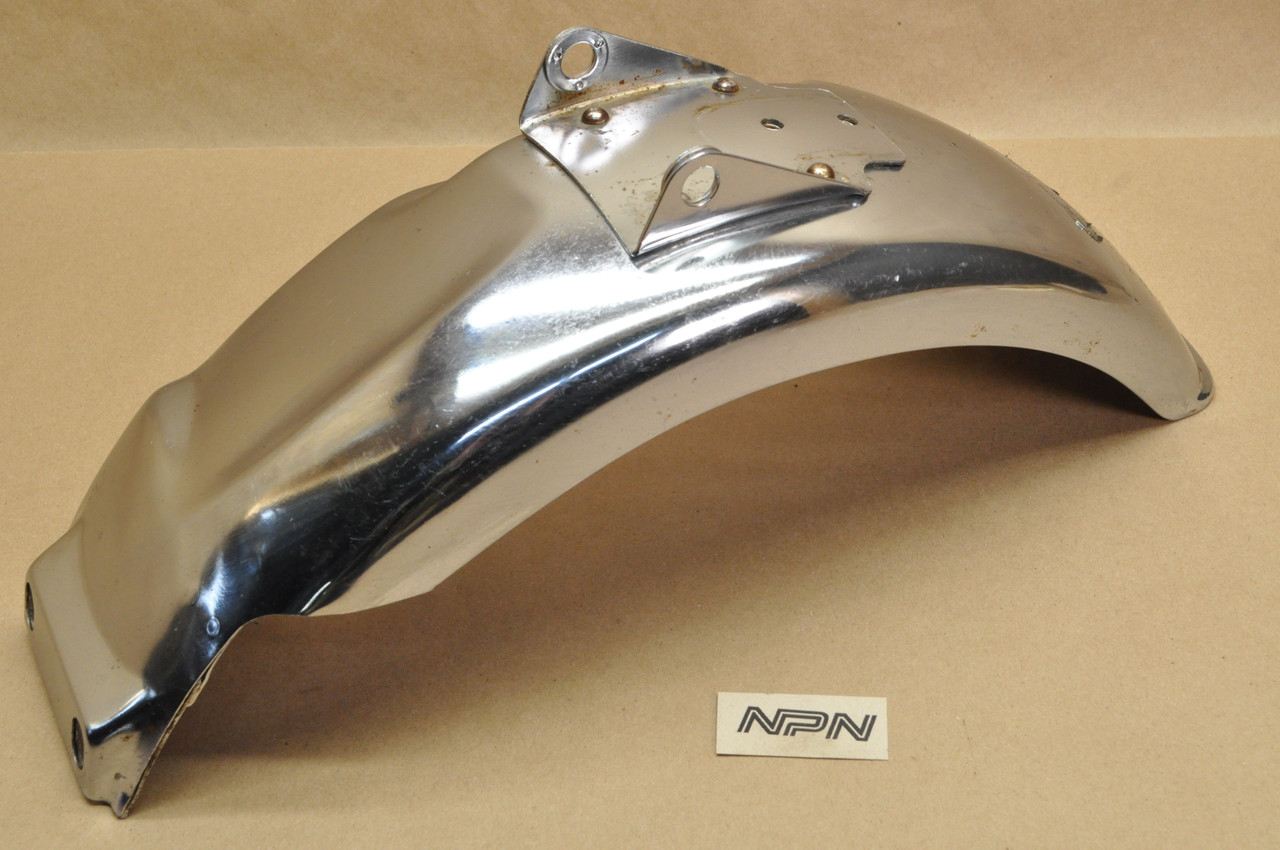 Vintage Used OEM Honda Z50 Mini Trial K3-1977 Rear Fender Chrome