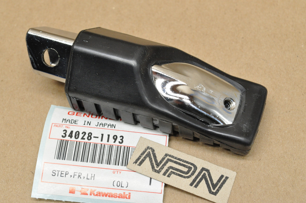 限定お買い得商品 NOS Kawasaki EX250 EX500 Ninja KL650 KLR650 Left Front Foot バッグ