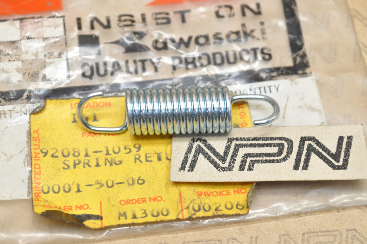 NOS Kawasaki KDX175 KDX250 KLT110 KX125 KX250 KX500 KX80 Spring 92081-1059