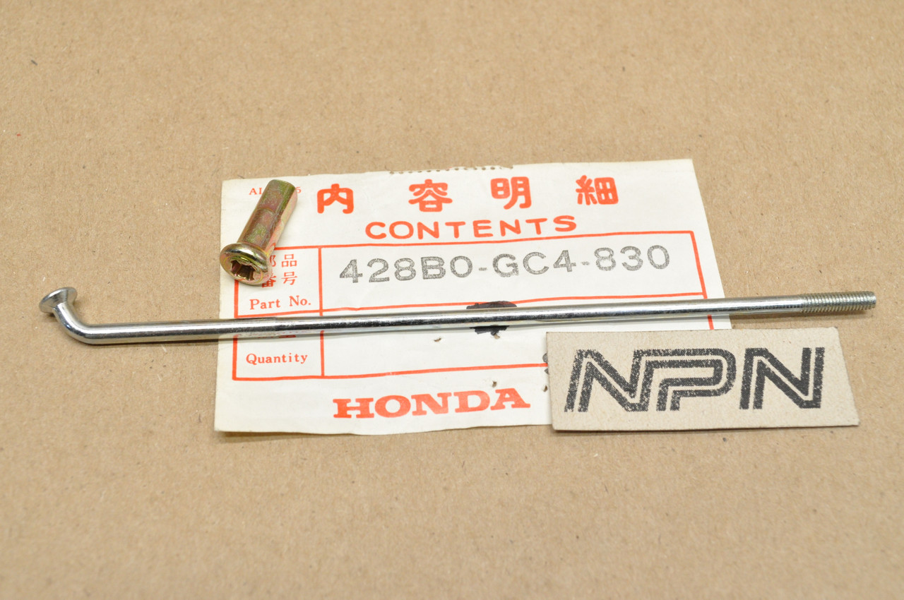 36pcs/Set Rear Tire Spoke W/ Nipples For Honda XR80R 1990-2003 - Foto 2