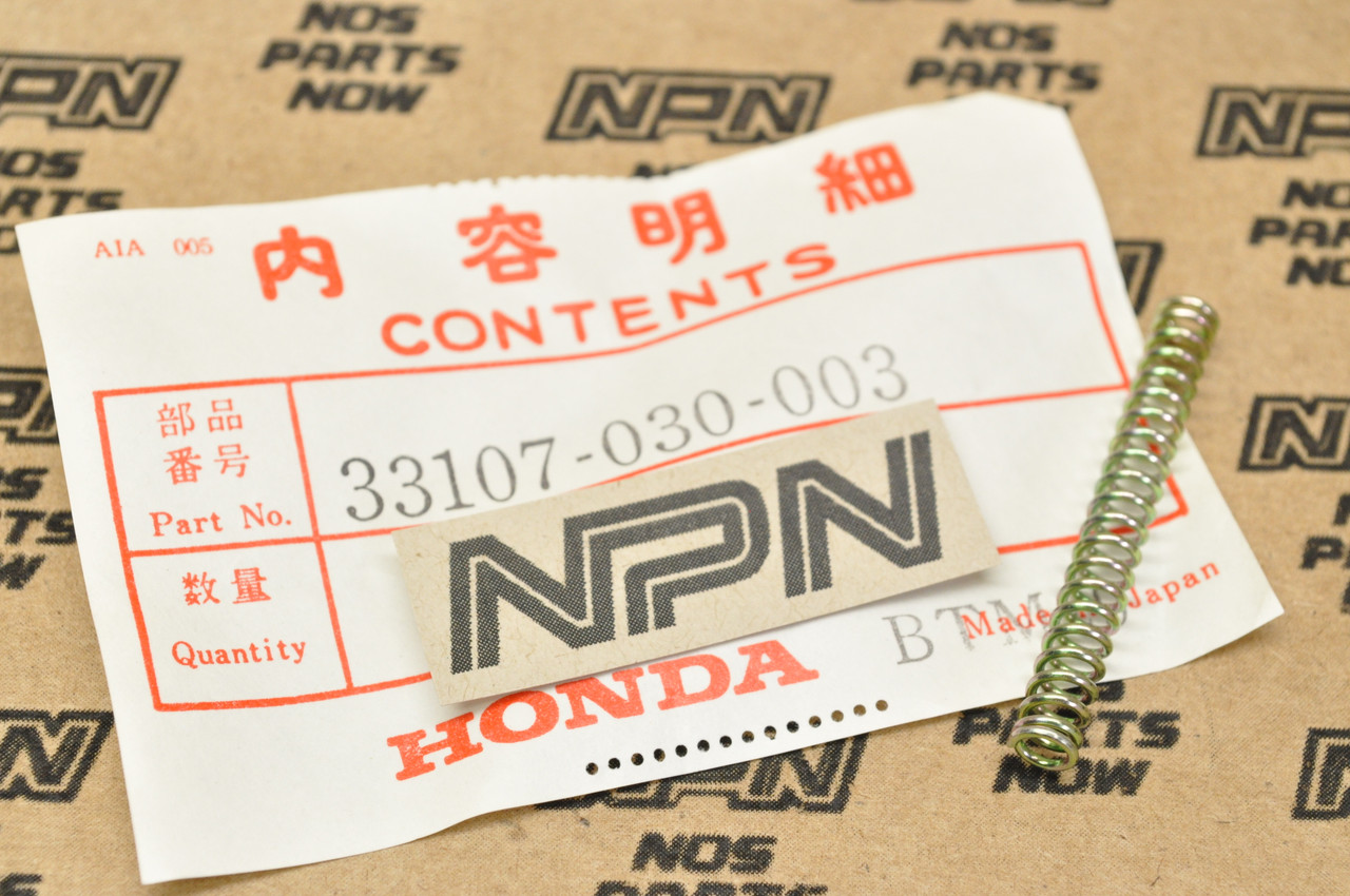 NOS Honda C70 CB160 CL70 CL90 CT70 CT90 S90 SL70 XL80 Light Spring 33107-030-003