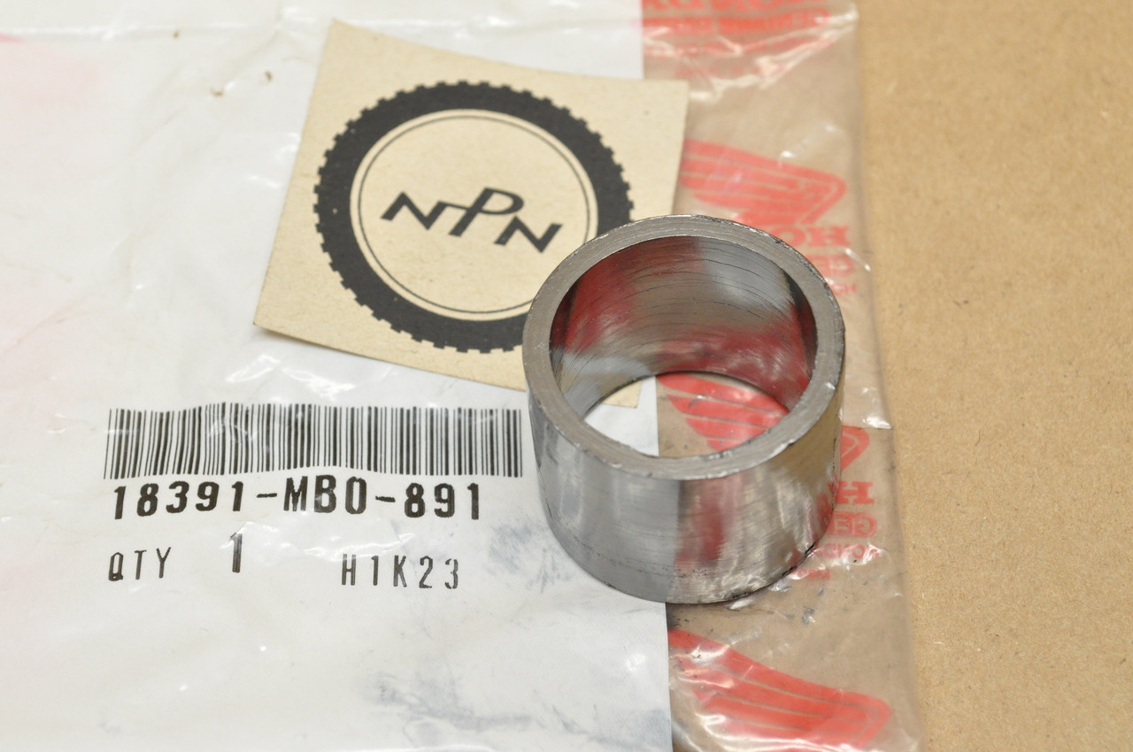 NOS Honda ATC200 X CMX450 SL175 TL125 VF700 VF750 Muffler Gasket 18391-MB0-891