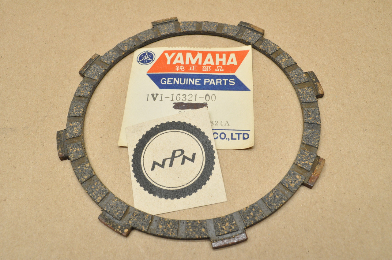 NOS Yamaha DT100 MX100 RT100 YZ80 Clutch Friction Plate 1V1-16321-00