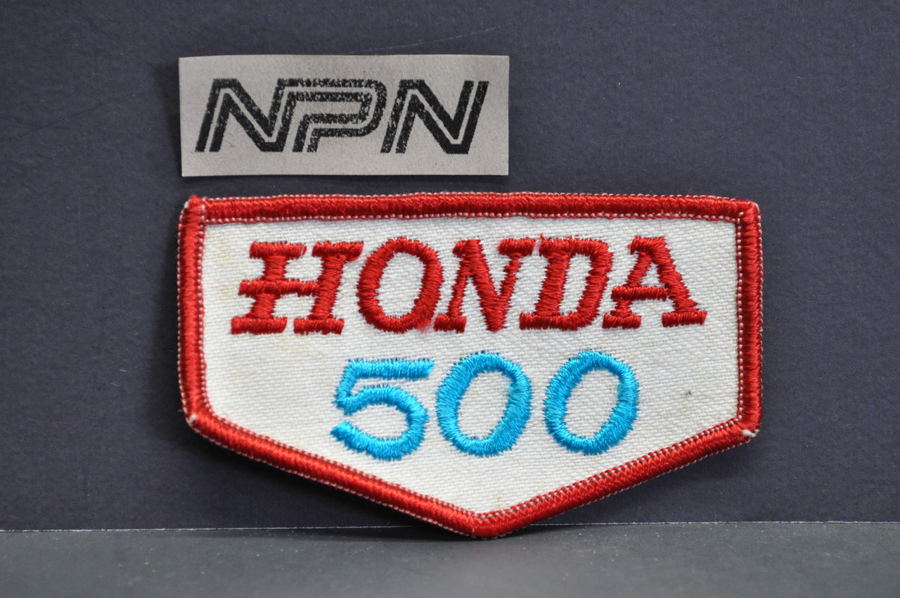 Vintage NOS Honda 500 CB500 F CB500 T Embroidered Sew On Jacket Patch