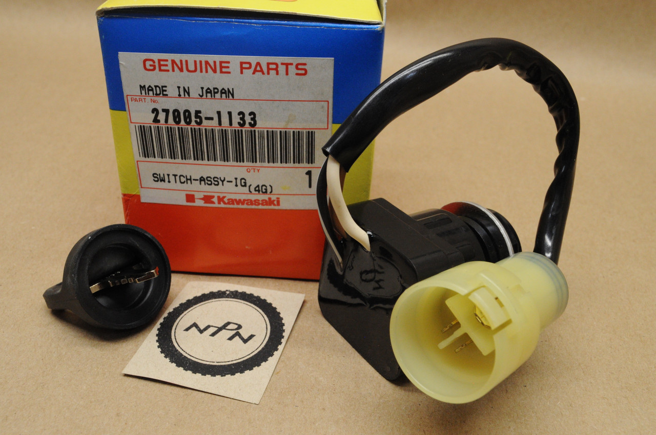 NOS Kawasaki KAF450 B1 MULE Ignition Switch Assembly 27005-1133