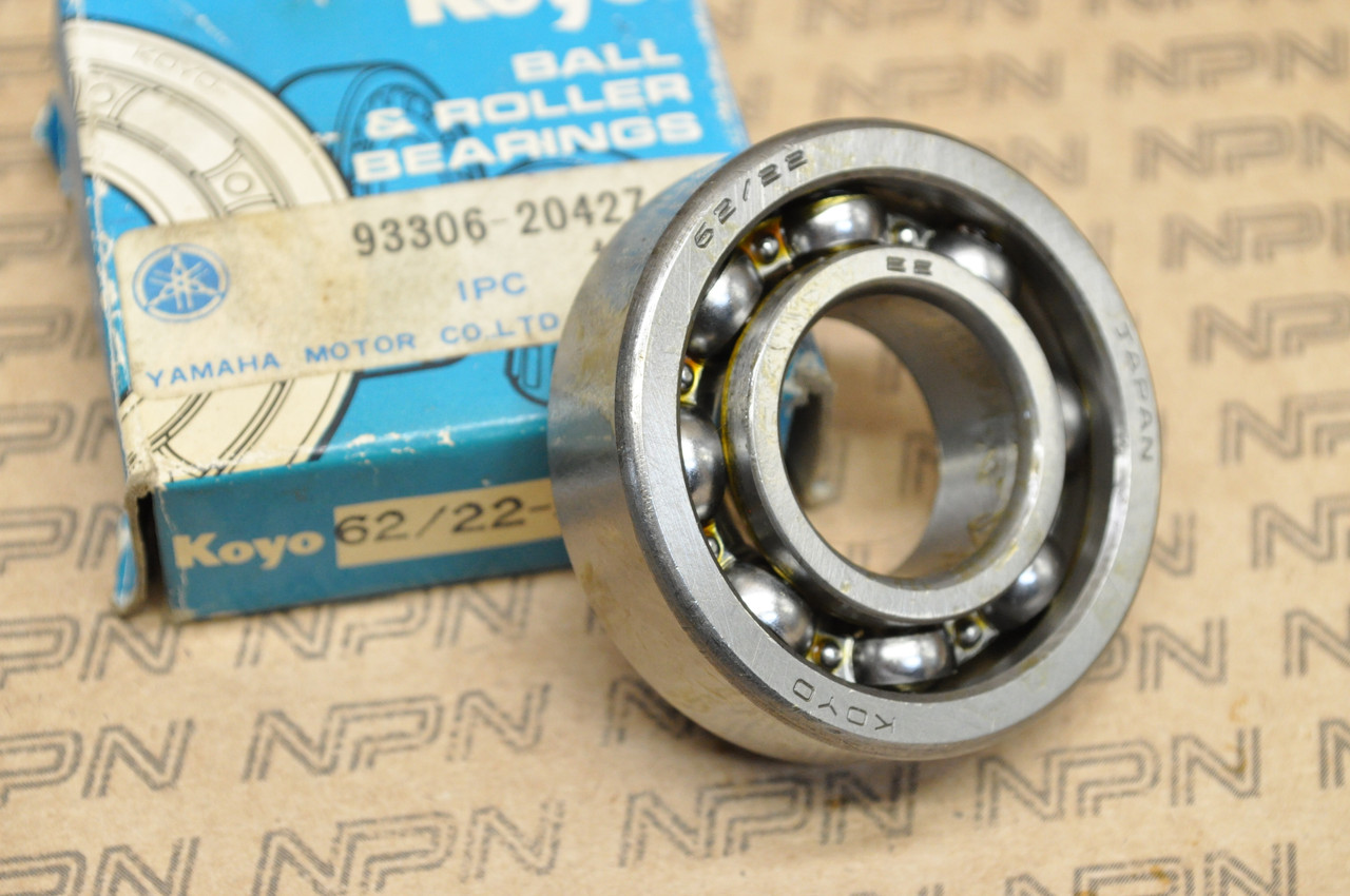 NOS Yamaha SRX250 TT350 TTR250 YFM350 YFM400 YFP350 Bearing 93306-20427