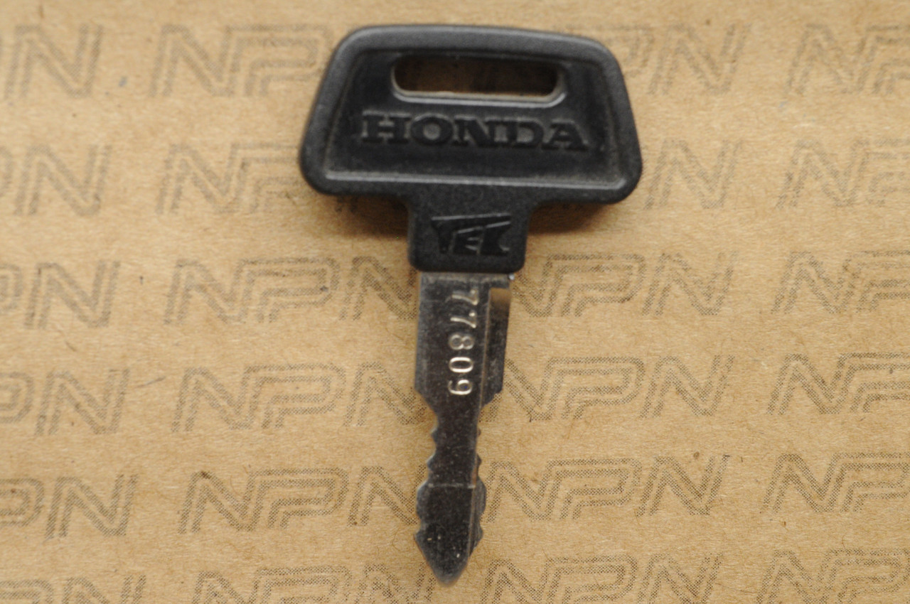 NOS Honda OEM Ignition Switch & Lock Key #77809