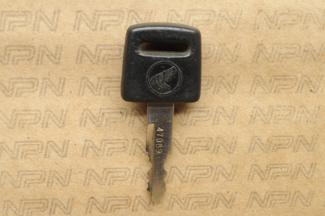 NOS Honda OEM Ignition Switch & Lock Key # 47089