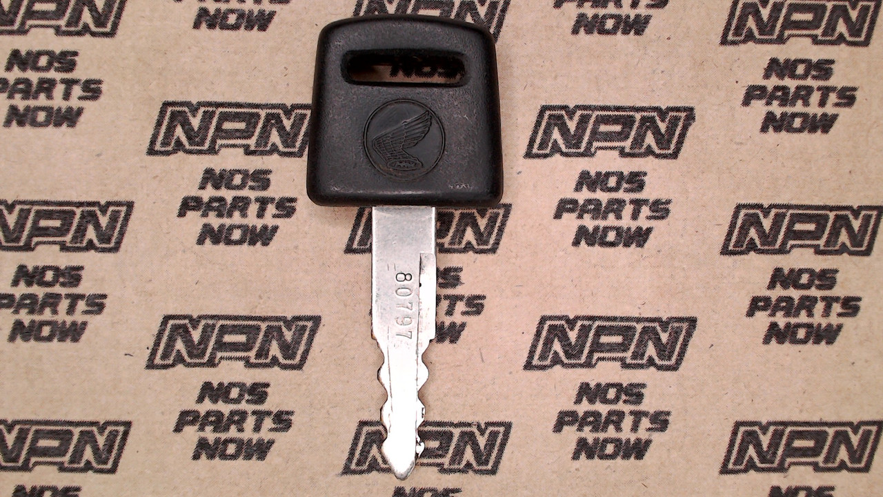 NOS Honda OEM Ignition Switch & Lock Key # 80797