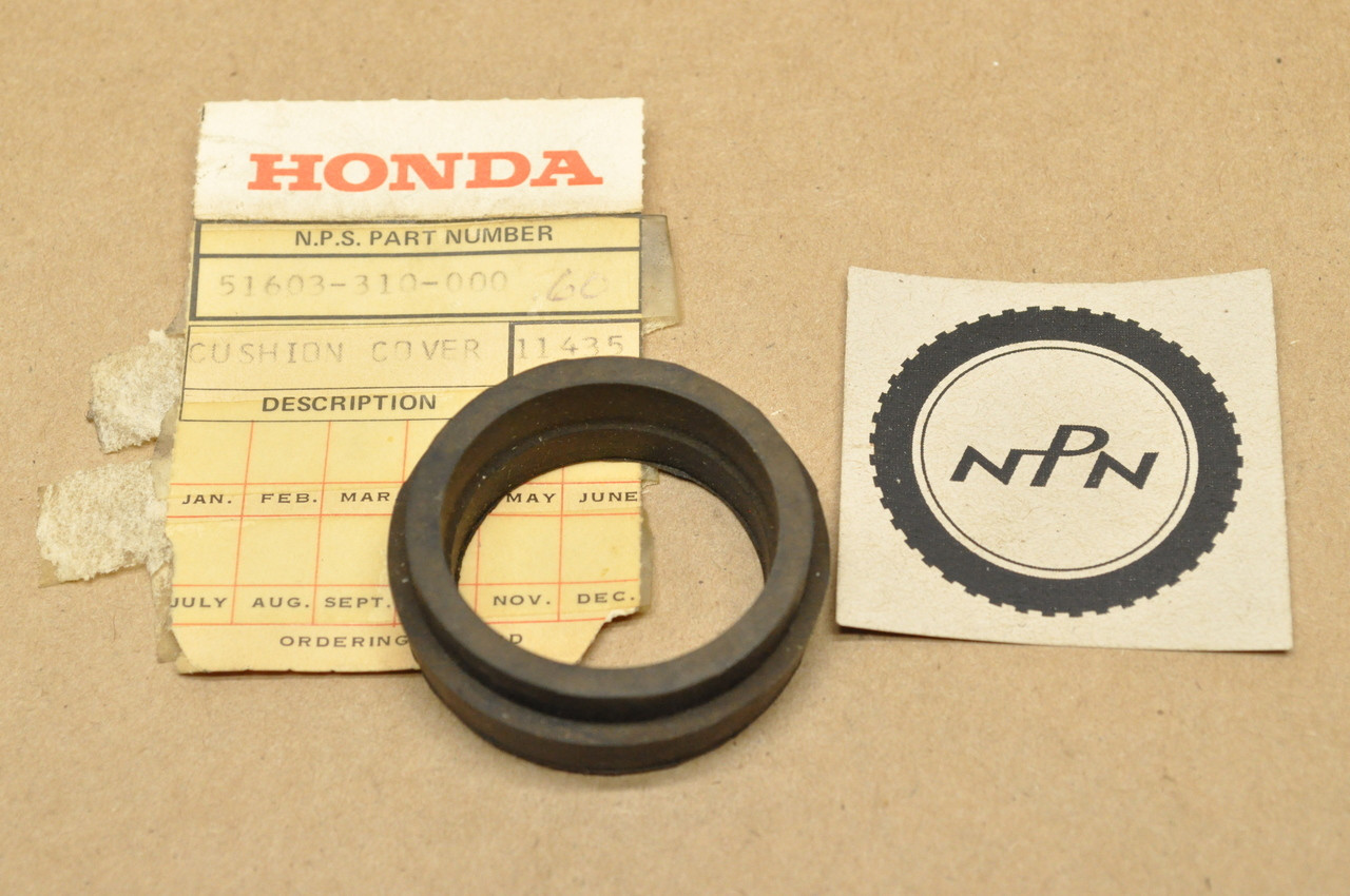 NOS Honda SL350 Front Fork Upper Cover Cushion 51603-310-000