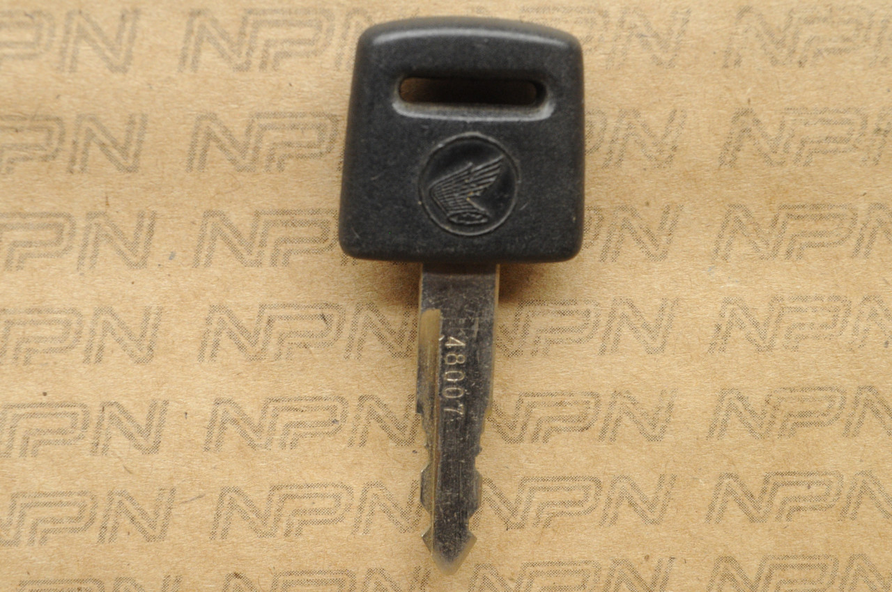 NOS Honda OEM Ignition Switch & Lock Key # 48007