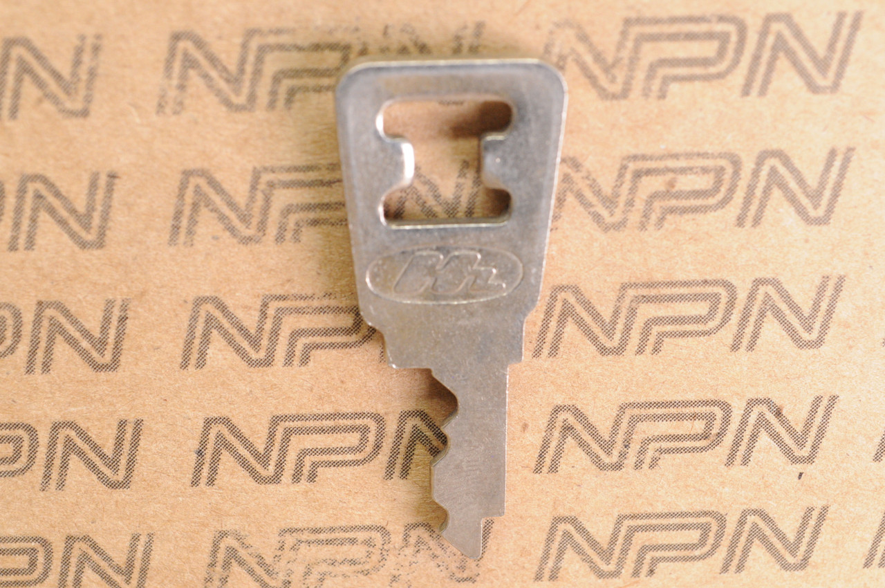 NOS Honda OEM Ignition Switch & Lock Key Ward Cut Double Groove H8089