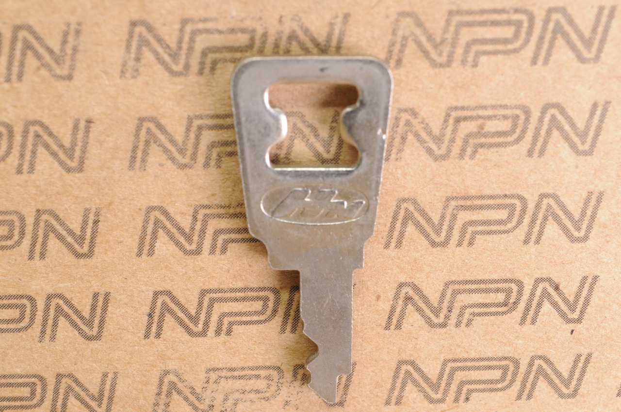 NOS Honda OEM Ignition Switch & Lock Key Ward Cut Single Groove H8970