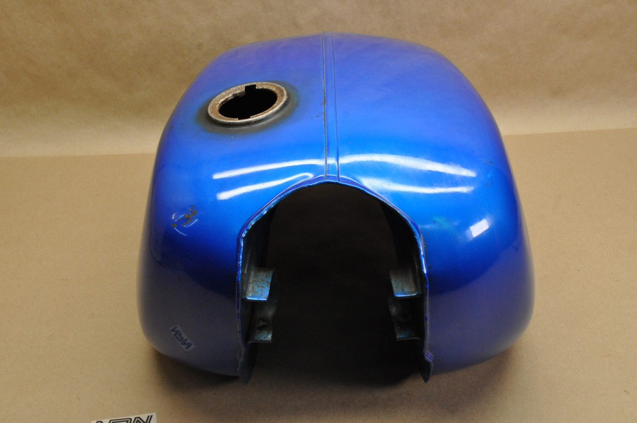 Vintage Used OEM Honda CL77 Late Fuel Gas Tank Candy Blue 17500