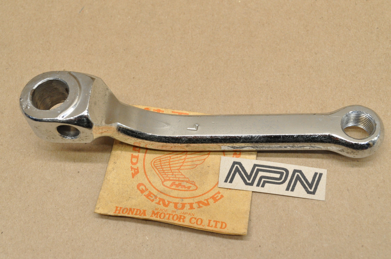 NOS Honda 1978-79 PA50 I 1978-83 PA50II Moped Left Pedal Crank Arm 40220-122-691