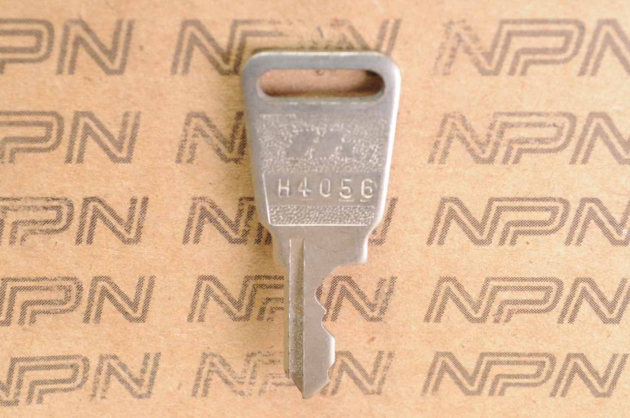 NOS Honda OEM Ignition Lock & Switch Key Single Groove H4056