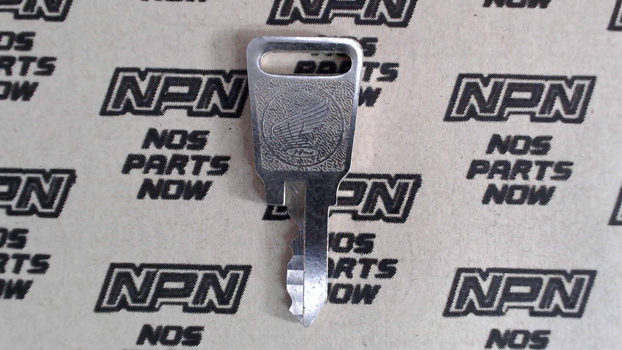 NOS Honda OEM Ignition Lock & Switch Key Single Groove H4045