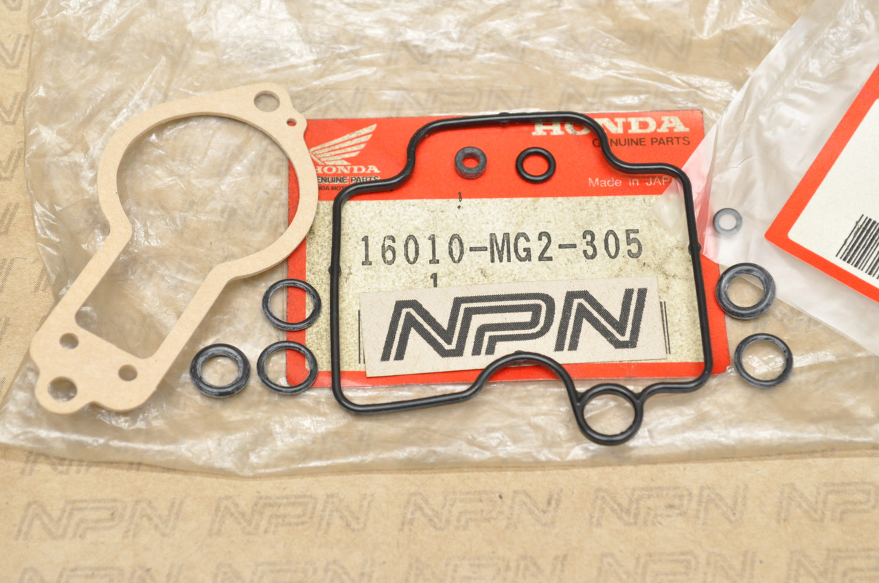 NOS Honda 1985-87 XL600 R Carburetor Gasket O-Ring Seal Set 16010-MG2-305