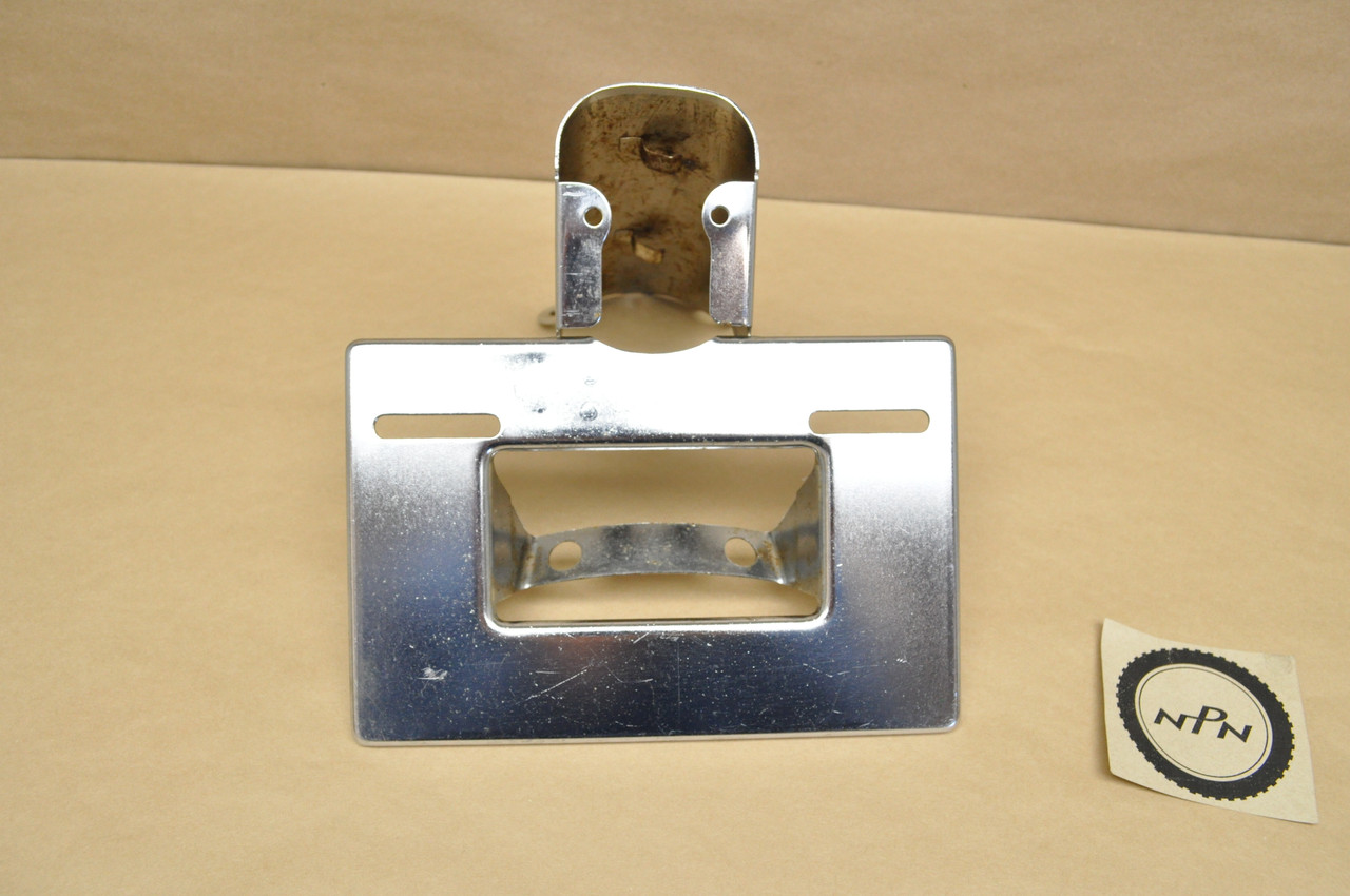 NOS Honda SL90 Tail light License Plate Bracket 84700-074-672
