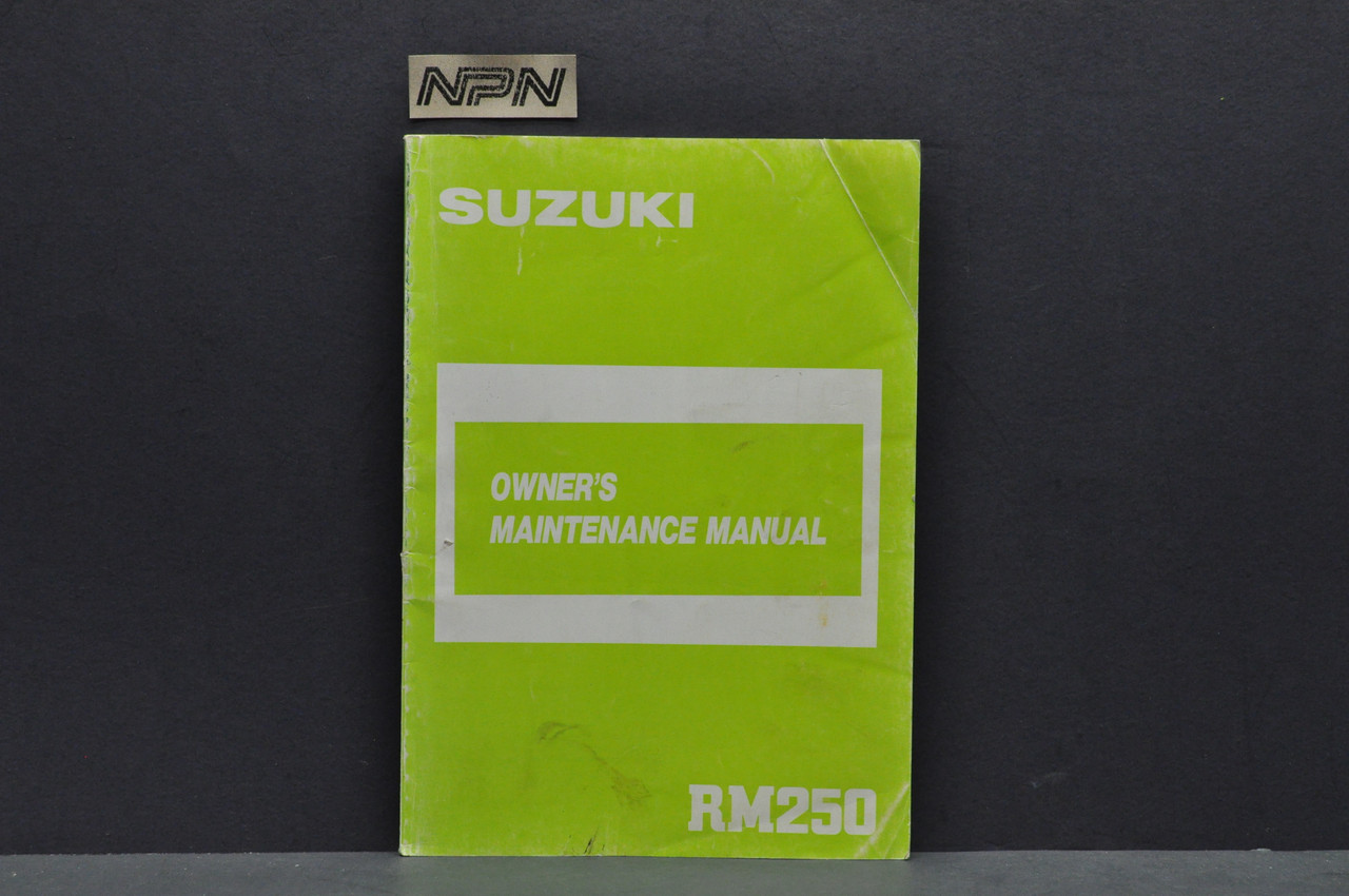 1998 RM250 MANUAL visual data 6