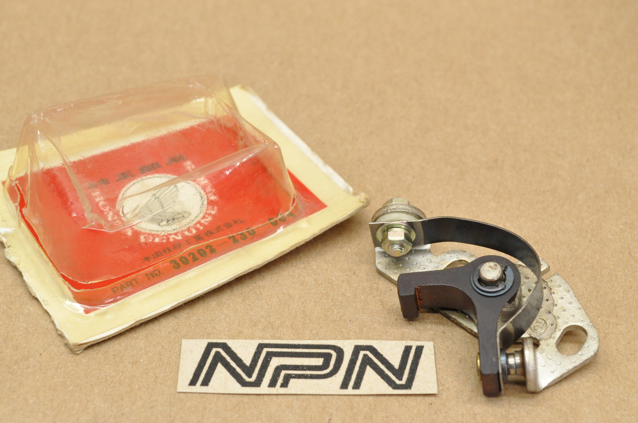 NOS Honda CL125 A SS125 A Ignition Contact Points Breaker 30202-230-004