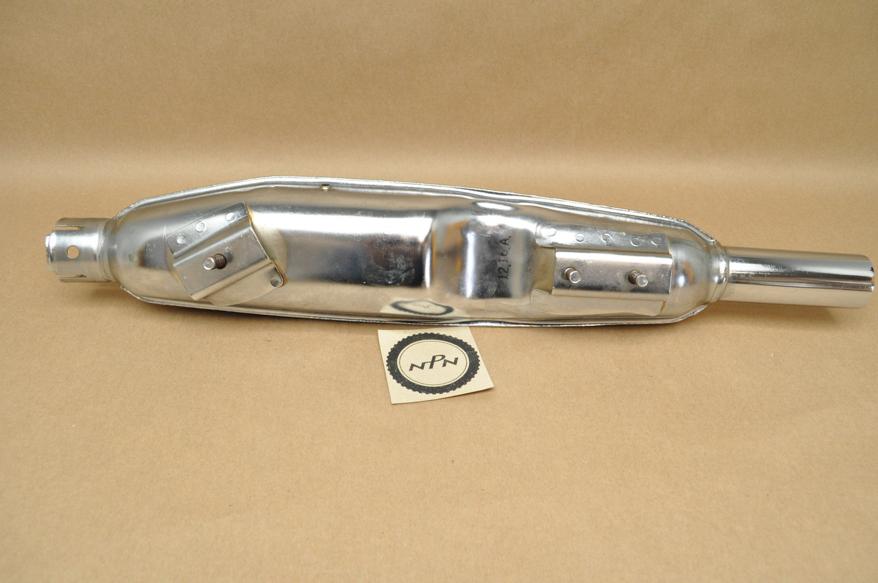 NOS Honda CL450 K5 Scrambler Lower Exhaust Muffler HM347 18410-347-670