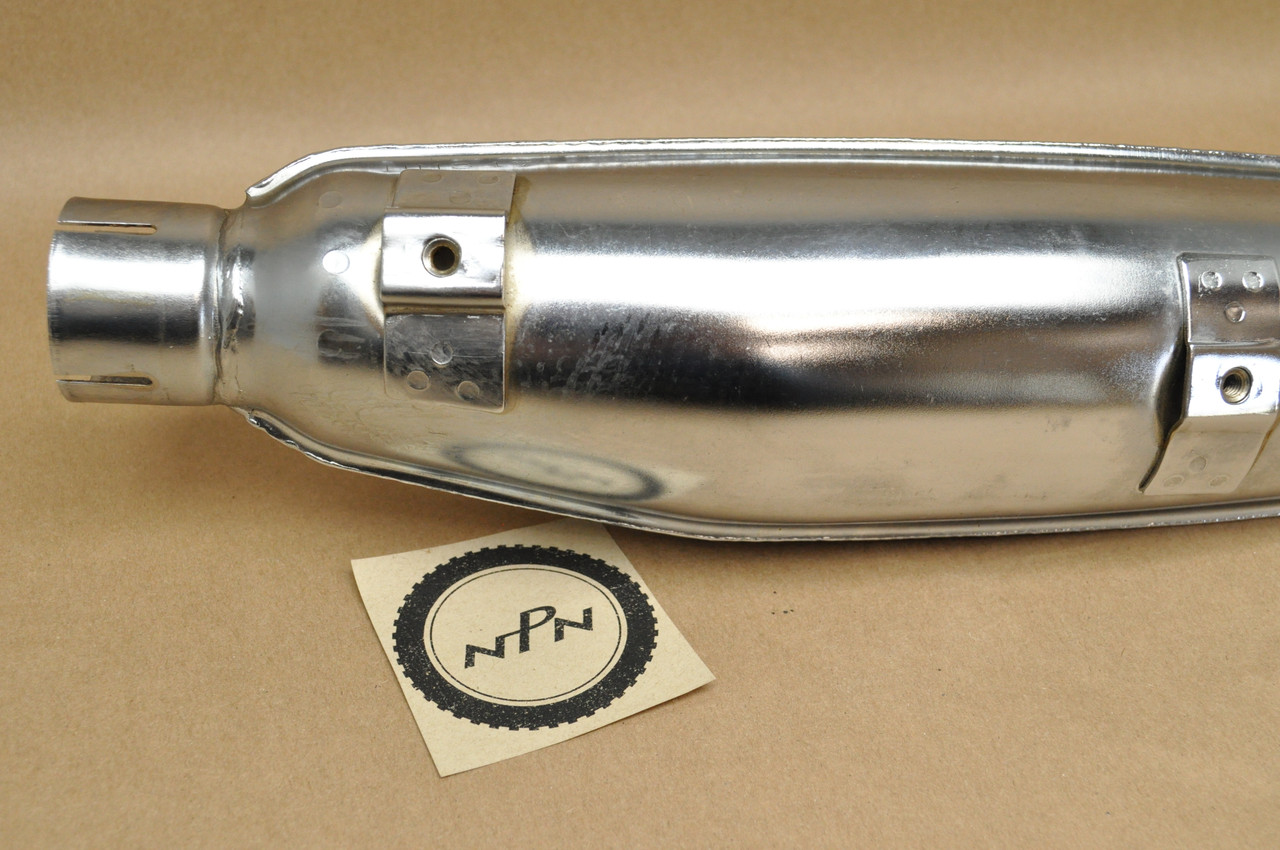 NOS Honda CL450 K5 Scrambler Lower Exhaust Muffler HM347 18410-347-670