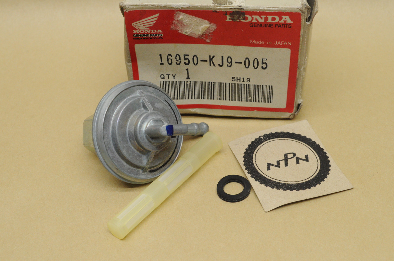 NOS Honda CH125 CH150 CH250 CH80 NQ50 Fuel Gas Tank Petcock Body 16950-KJ9-005