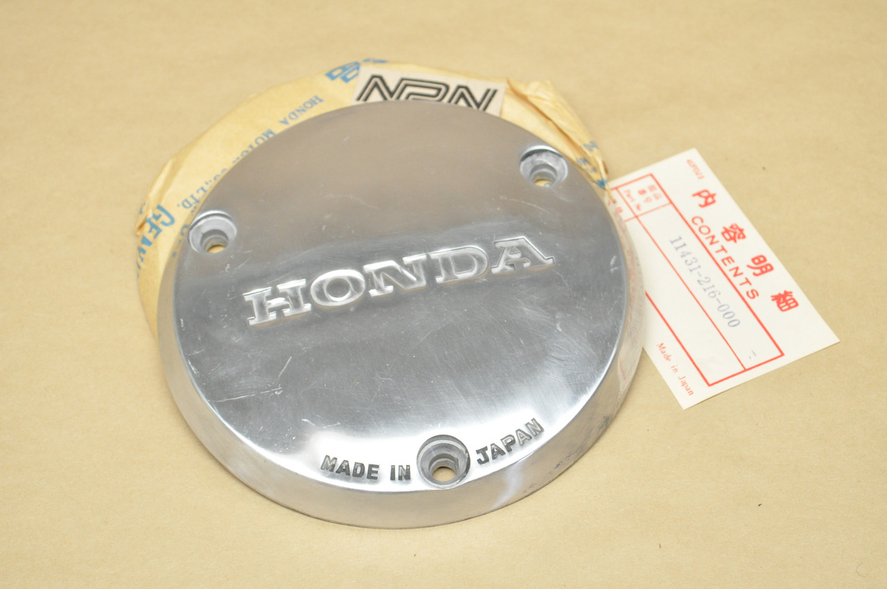 NOS Honda CA160 CA175 CB160 CL160 CL175 Engine Stator Side Cover 11431-216-000