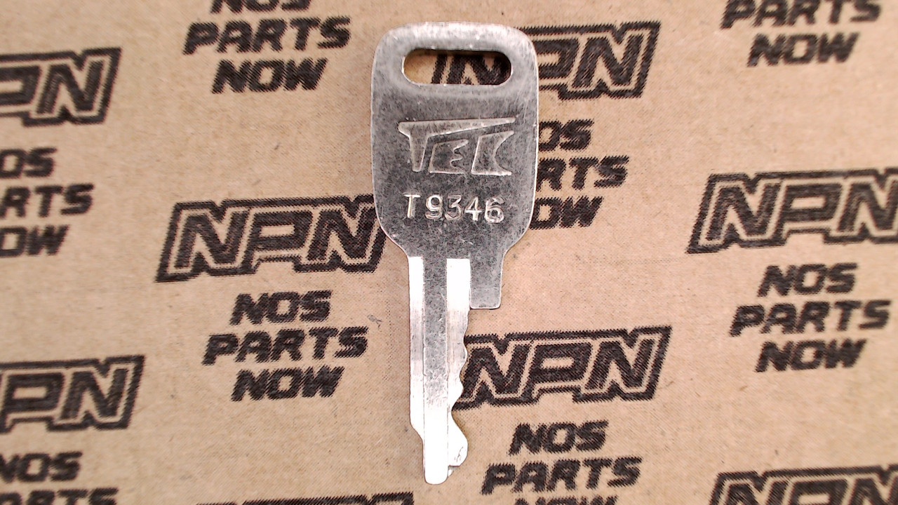 NOS Honda Lock Key & Ignition Switch Ward Cut Double Groove T9346
