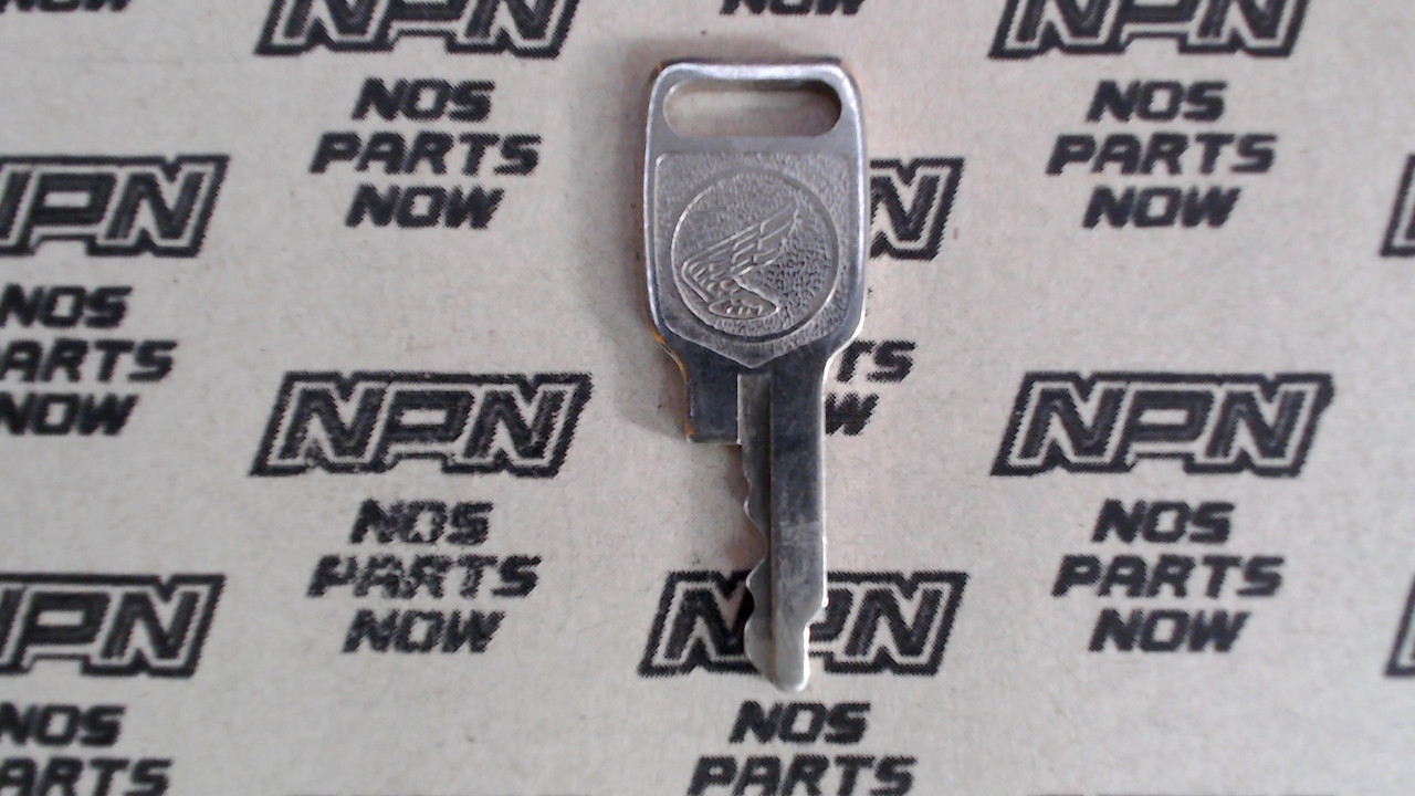 NOS Honda OEM Ignition Switch & Lock Key Ward Cut Double Groove T9697