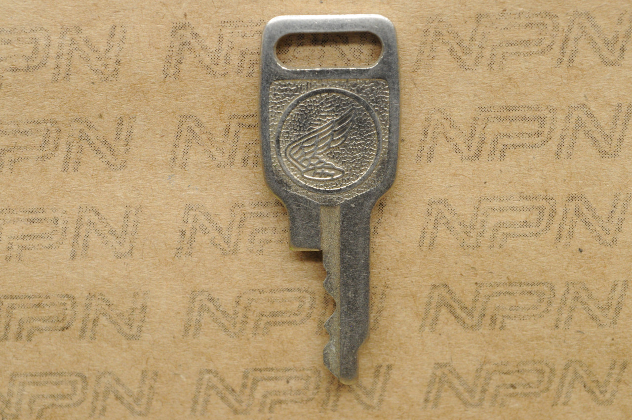 NOS Honda OEM Ignition Switch & Lock Key Ward Cut Double Groove T9697
