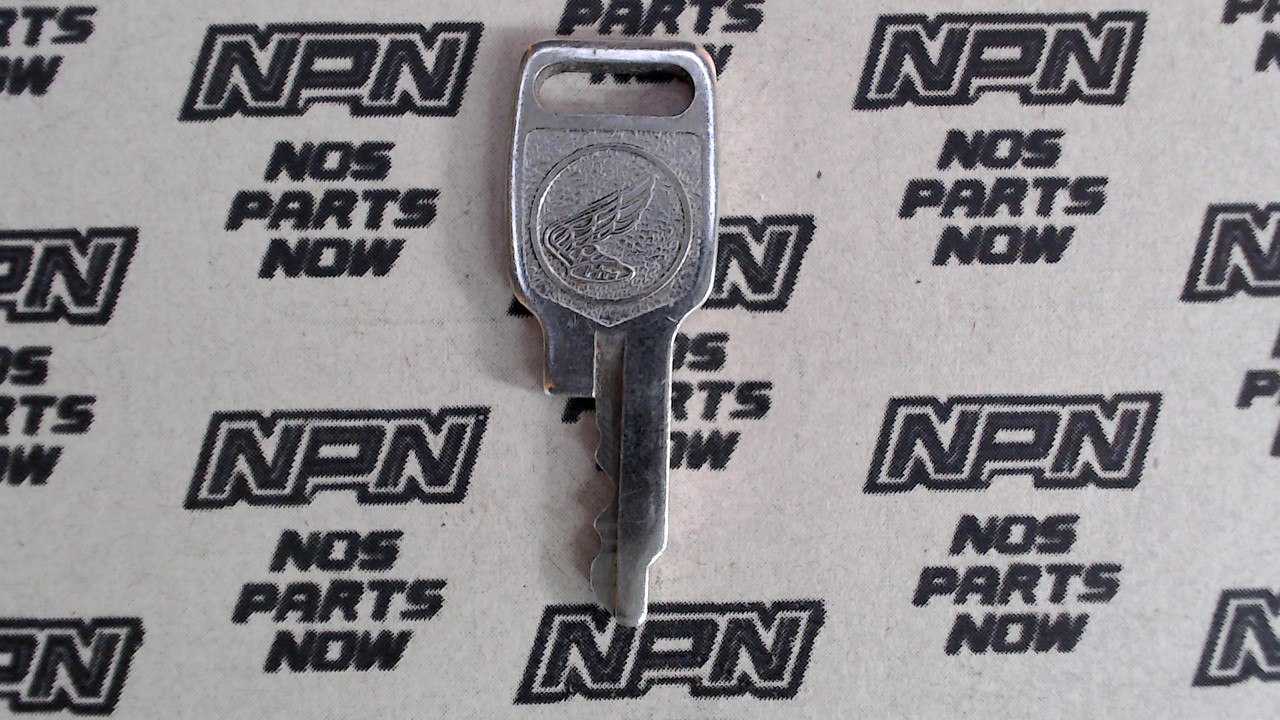 NOS Honda OEM Ignition Switch & Lock Key Ward Cut Double Groove T7697