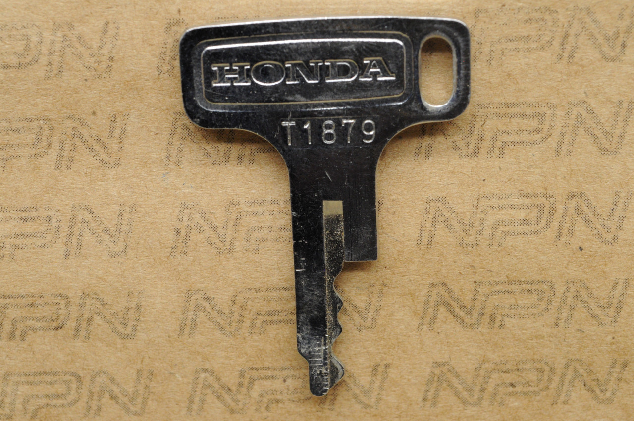 NOS Honda Ignition Switch & Lock Key  Ward Cut Double Groove T1879