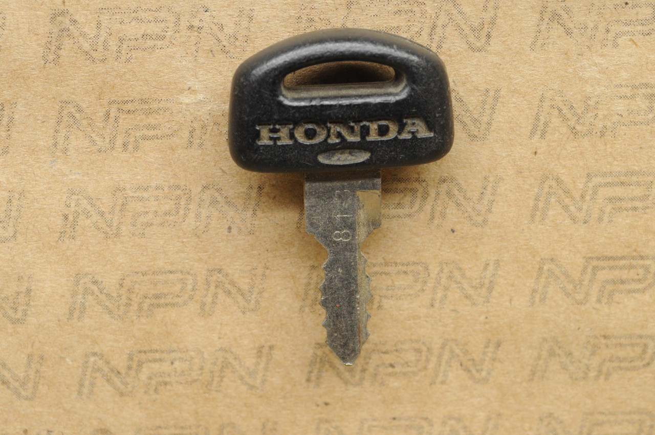 Honda OEM Ignition Switch & Lock Key #813