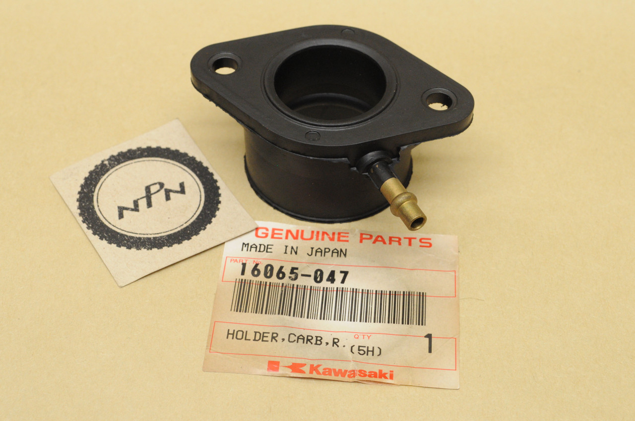 NOS Kawasaki 197783 KZ650 Intake Manifold Carburetor Holder 16065047 NOS Parts NOW