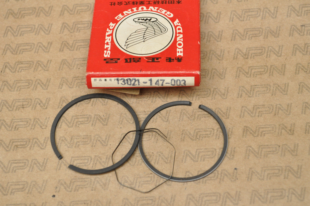 NOS Honda NA50 NC50 Express .25 Oversize Piston Ring Set for 1 Piston 13021-147-003