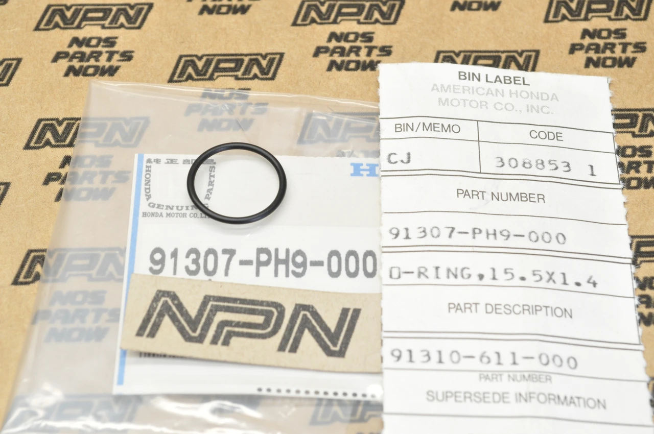 NOS Honda GL1000 GL1100 GL1200 Gold Wing Thermostat O-Ring 91307-PH9-000