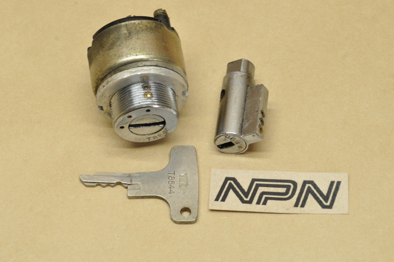 Vintage Used OEM Honda CB72 CB77 Ignition Switch w/ Lock & Key 35010-268-030