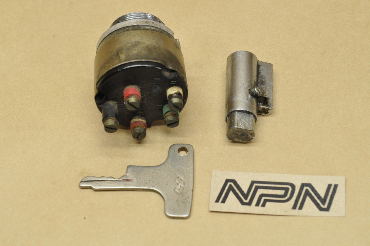 Vintage Used OEM Honda CB72 CB77 Ignition Switch w/ Lock & Key 35010-268-030