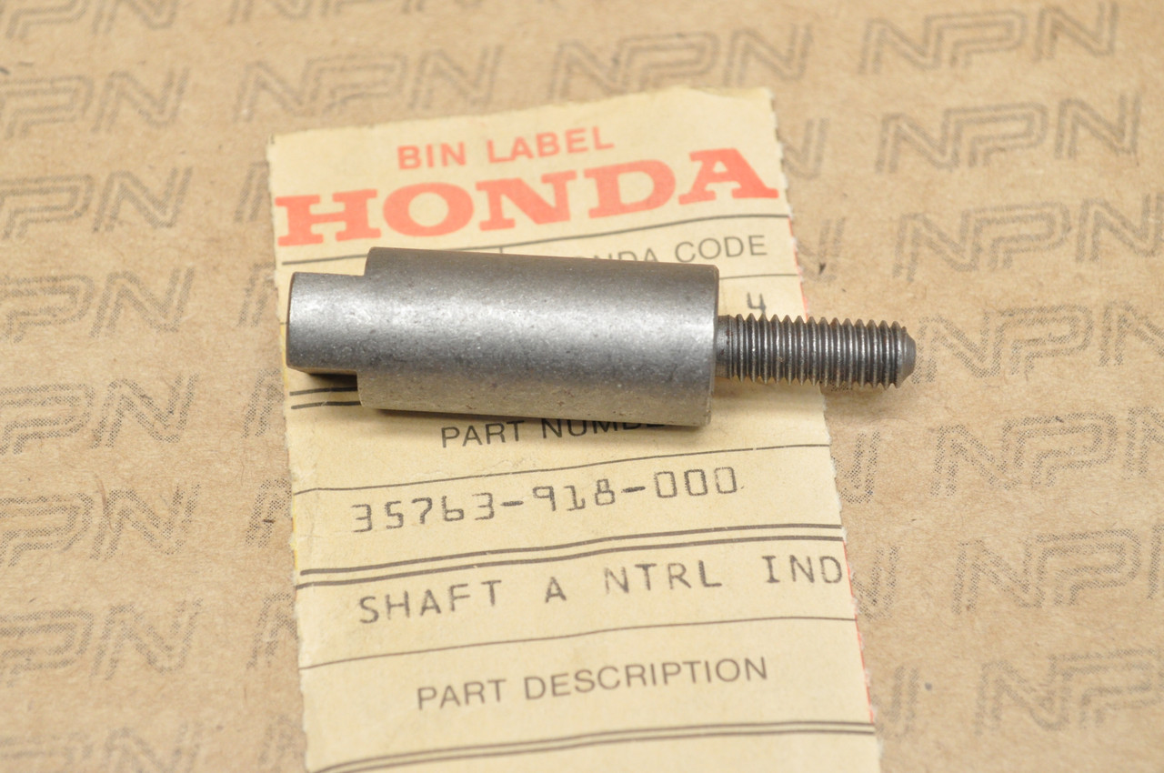 NOS Honda ATC110 ATC125 M ATC90 K0-1978 Neutral Indicator Shaft A 35763-918-000
